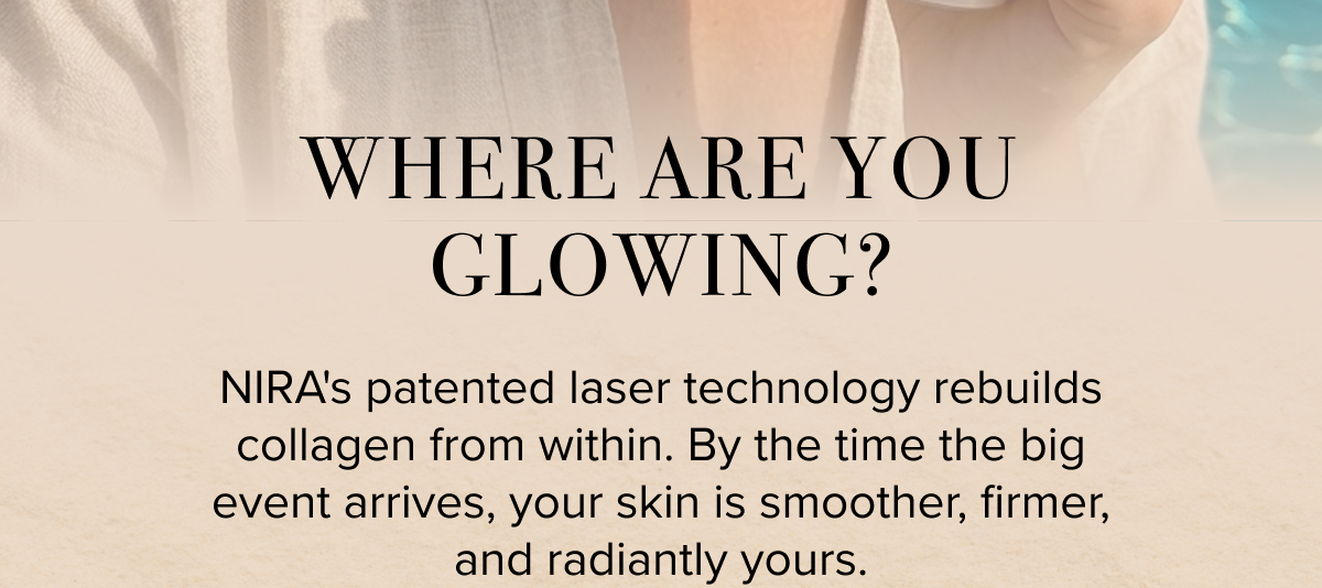 Where are you glowing?