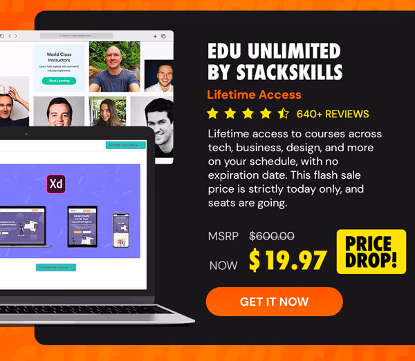 EDU Unlimited by StackSkills: Lifetime Access