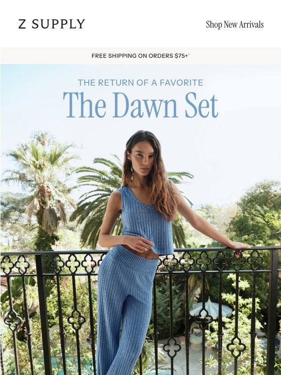 Back by Demand: Dawn Lounge Set