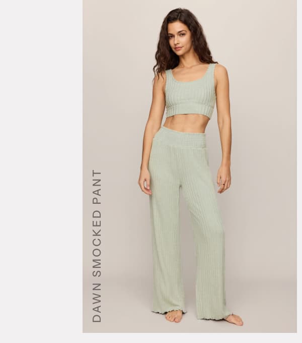Shop Dawn Smocked Pant