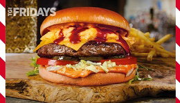 Всё меню кухни в ресторанах TGI FRIDAYS за полцены