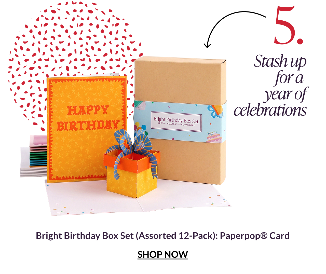Bright Birthday Box Set — Paperpop cards