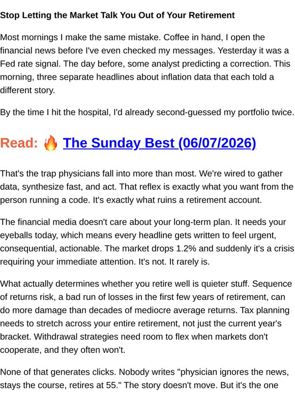 🔥  The Sunday Best (06/07/2026)