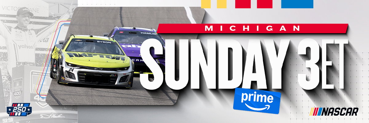 Michigan Sunday 3 ET on Prime