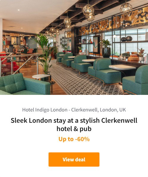 Sleek London stay at a stylish Clerkenwell hotel &amp; pub