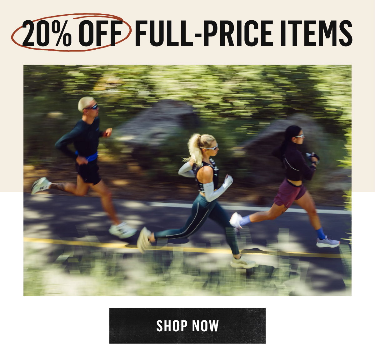 20% Off Full-Price Items – Shop Now