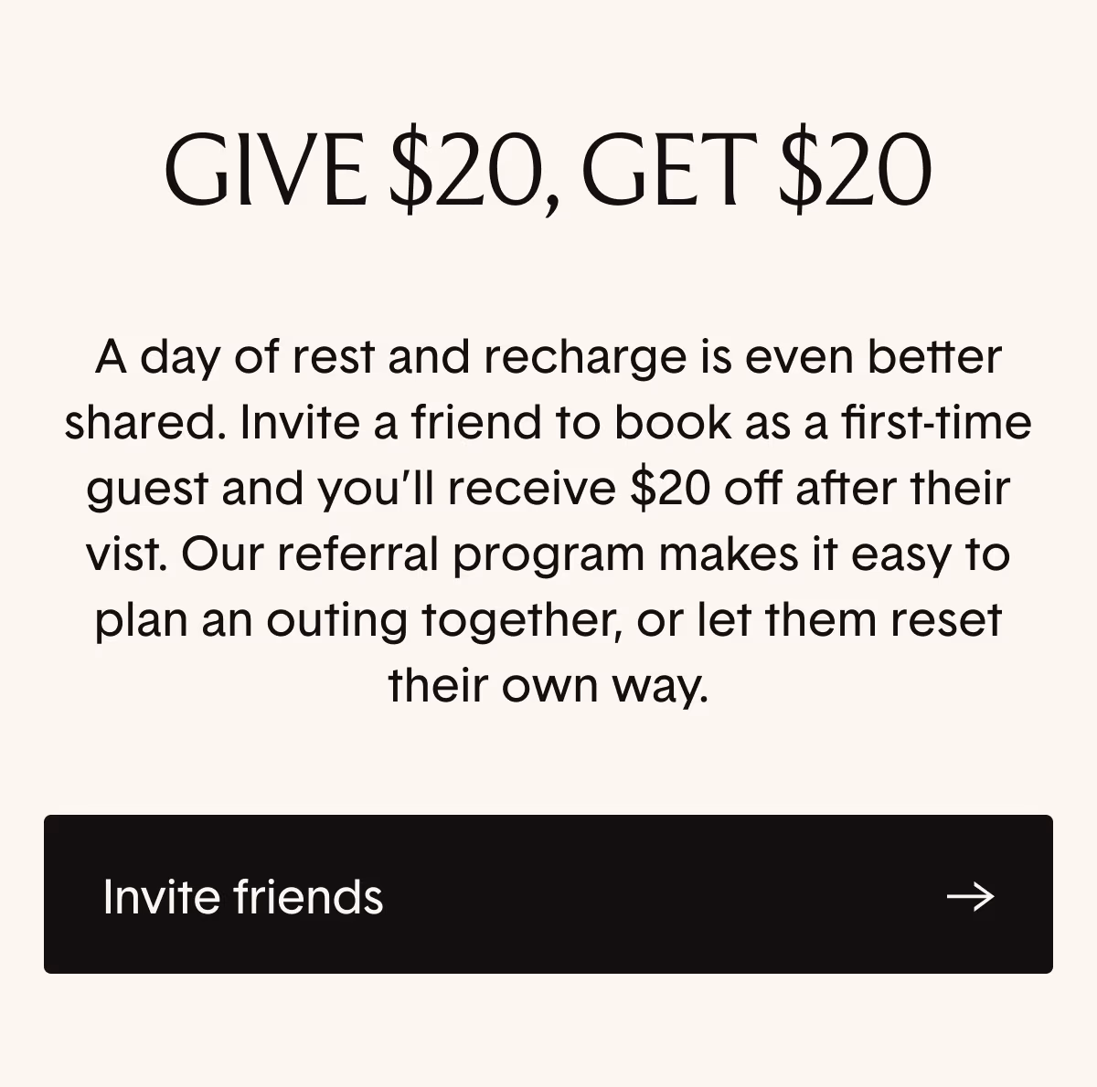 Give $20 Get $20