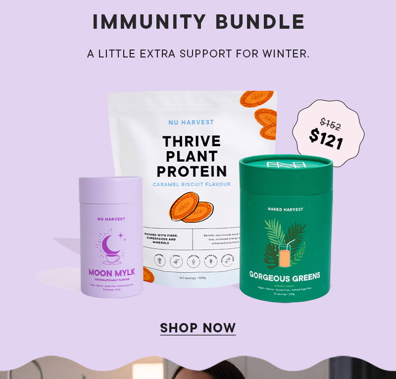 IMMUNITY BUNDLE A little extra support for winter.