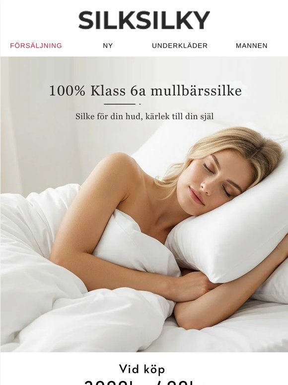 100% 6a Grade Silk-exklusiv $100 Off bara för dig