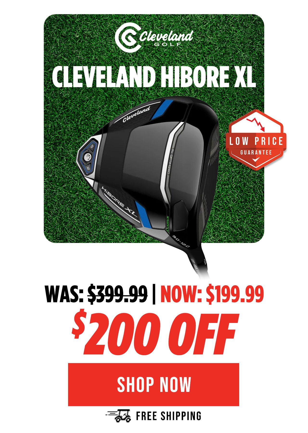 Cleveland HiBore XL Driver - ON SALE