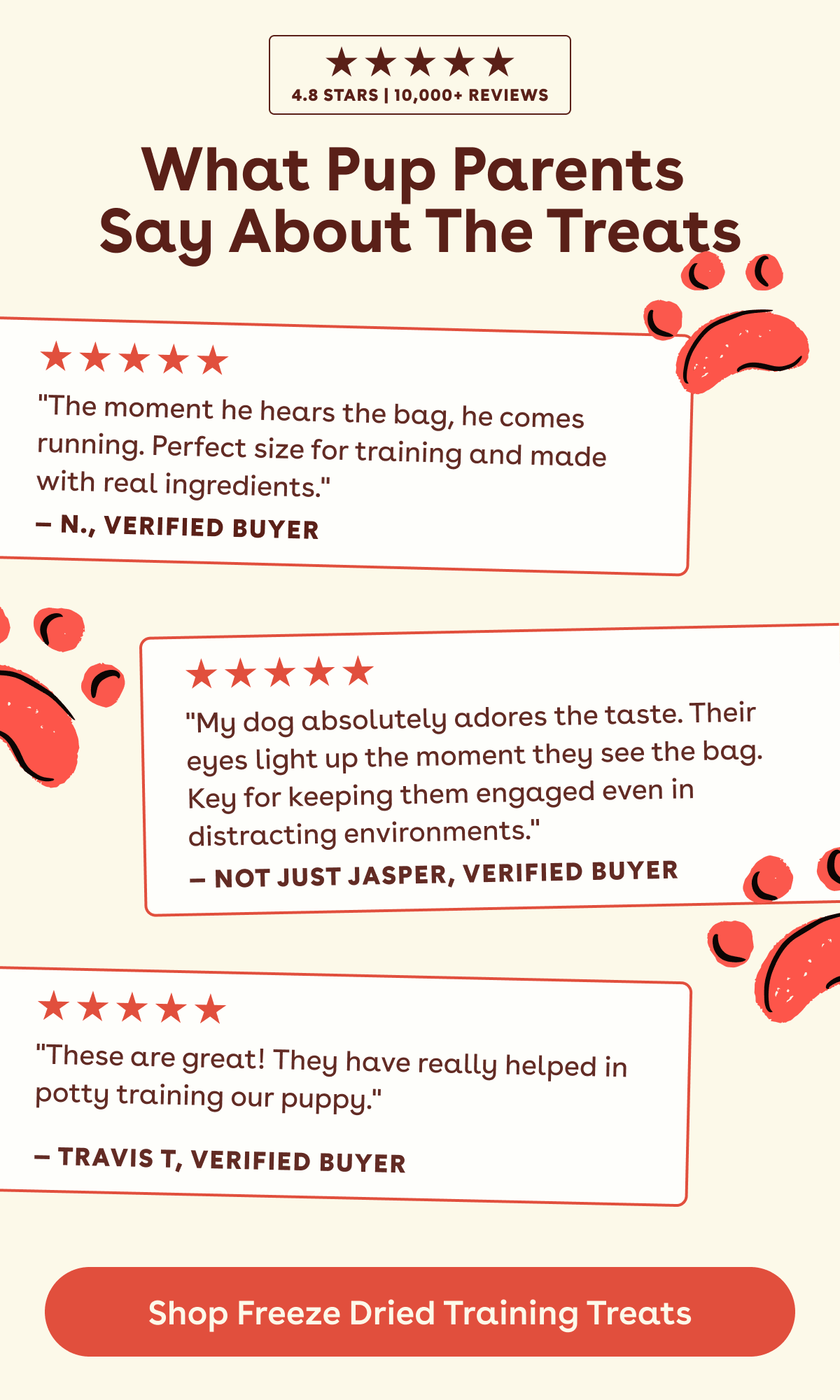 Shop freeze dried traning treats 