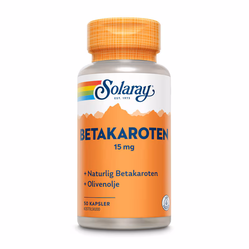 Solaray Betakaroten 15MG