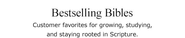 Bestselling Bibles
