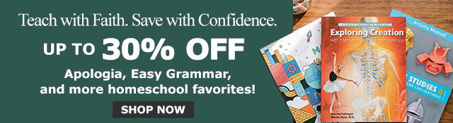 Homeschool Sale | Up to 30% Off!