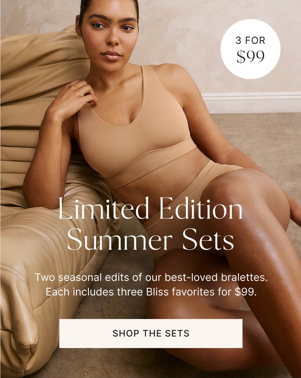 Limited Edition Summer sets. 3 for $99. Shop the sets.