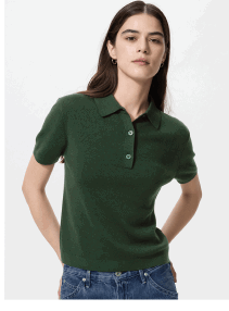 product7women0polo0short0sleeve0sweater