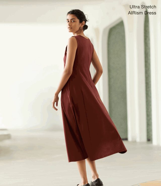 hero0women0ultra0stretch0airism0dress