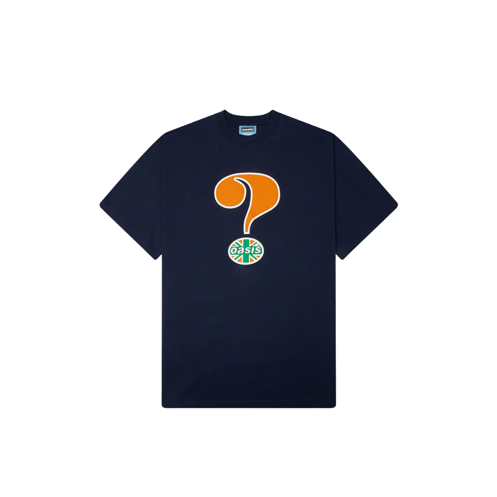 Pleasures x Oasis Question Mark T-Shirt - Navy