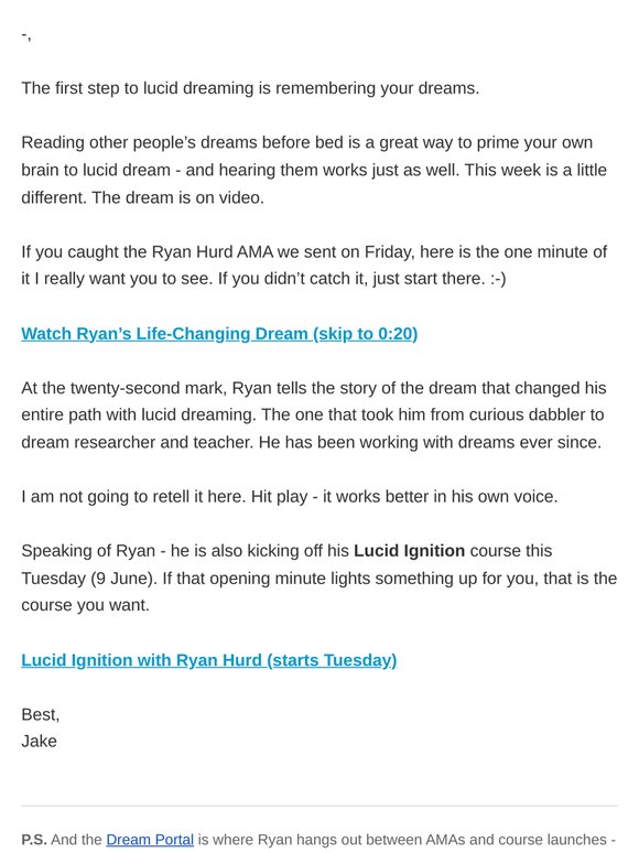 The Dream Journal - the dream that started it all for Ryan Hurd