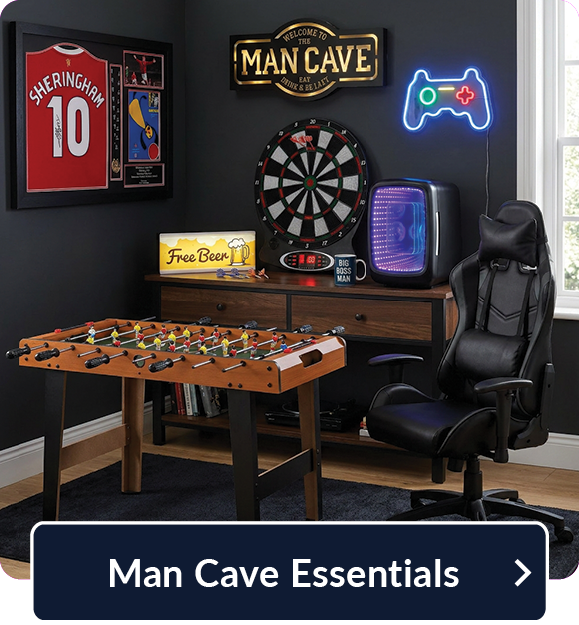 Man cave essentials