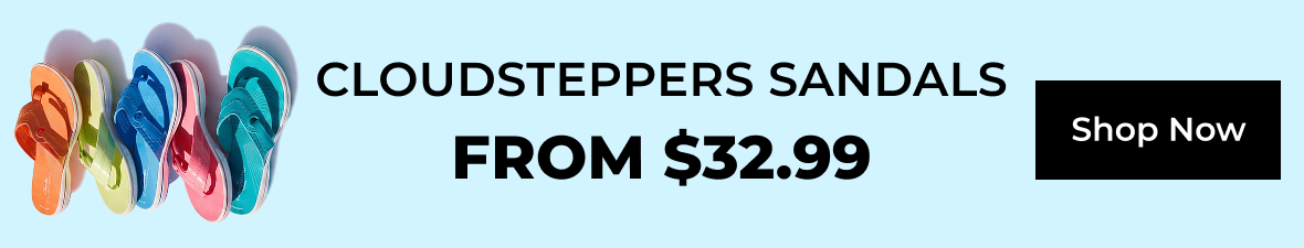 Cloudsteppers Sandals From $32.99 | Shop Now