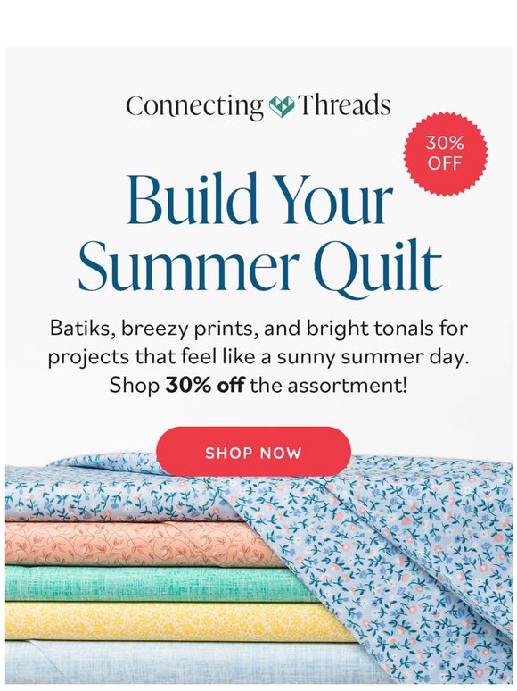 A Quilt That Feels Like Summer
