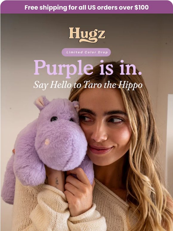 LIMITED COLOR DROP: Meet Taro the Hippo
