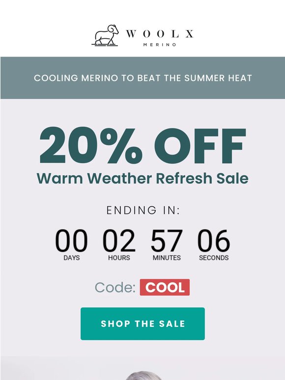 Temperature-Regulating Merino Sale!