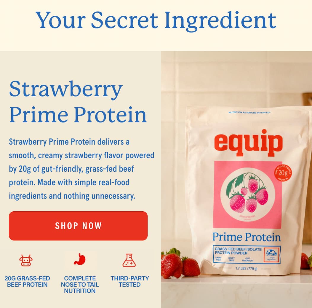 Strawberry Prime Protein