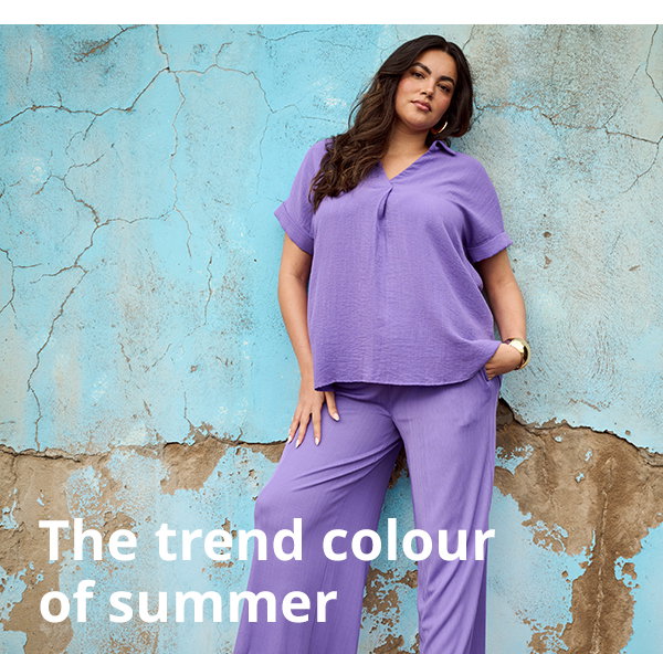 The trend colour of summer