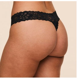Kourtnie C1 Thong Black