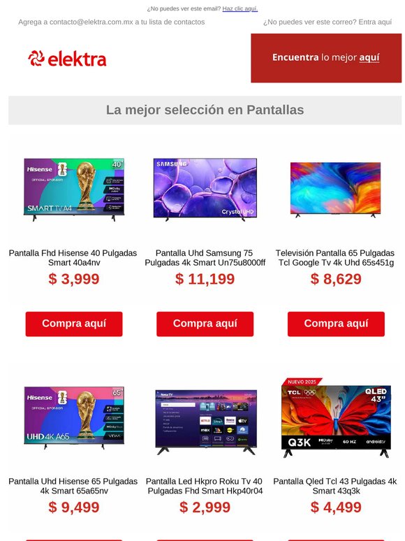 ✨LG de 86”, desde $220 semanales 🖥️ Pantalla gigante a un mini precio ⚡️