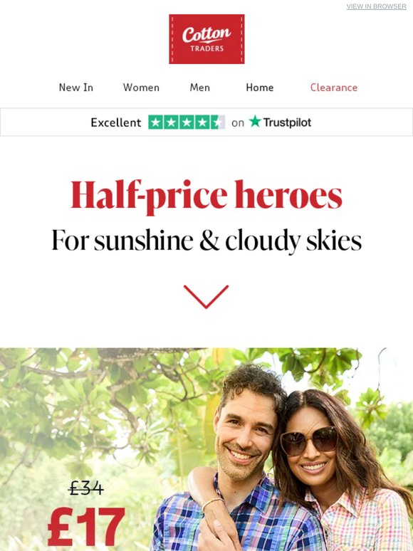 Your HALF PRICE heroes await!