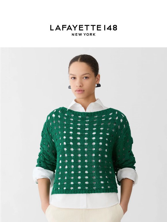 In Focus: Vivid Green Knitwear