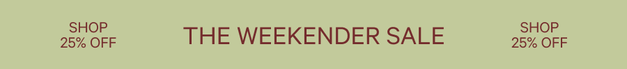 The Weekender Sale