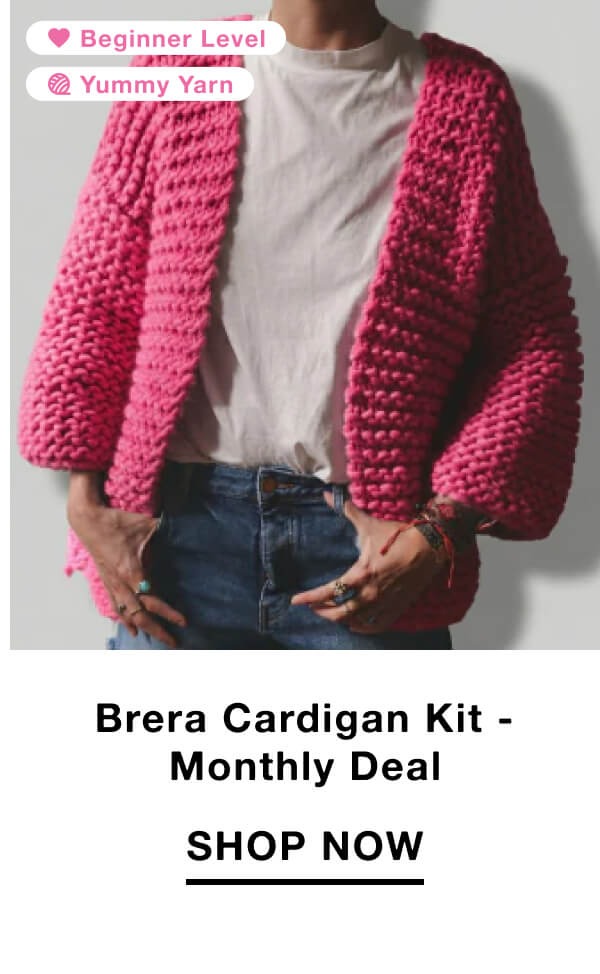Brera Cardigan Kit - Monthly Deal