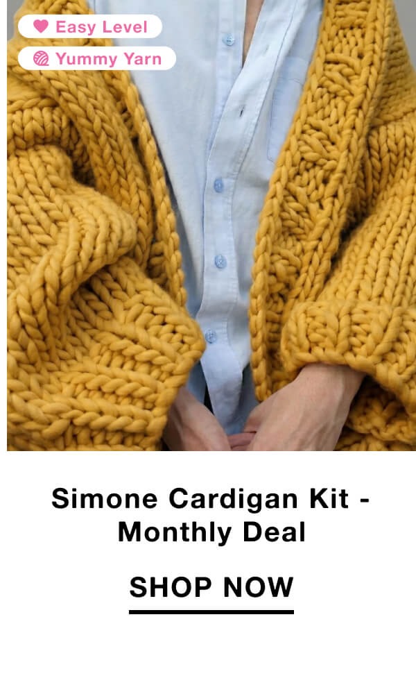 Simone Cardigan Kit - Monthly Deal