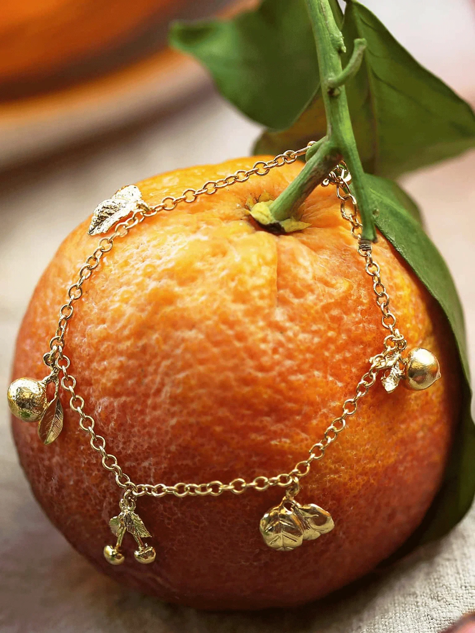 Fruit Medley Charm Bracelet