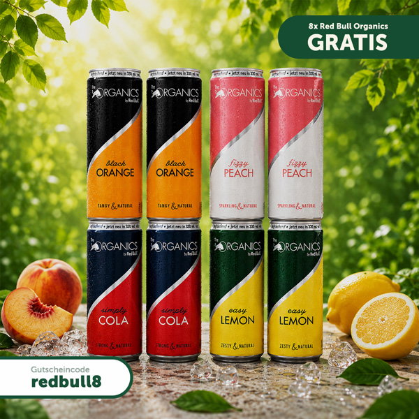 🍊 Red Bull Organics Bio-Genuss GRATIS!
