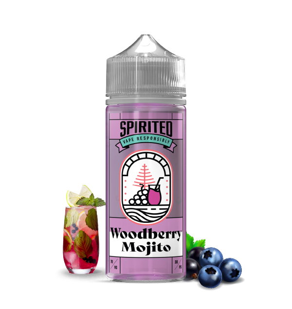 Image of Woodberry Mojito 70/30 E-Liquid Spirited