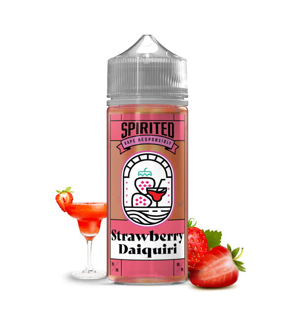 Image of Strawberry Daiquiri 70/30 E-Liquid Spirited