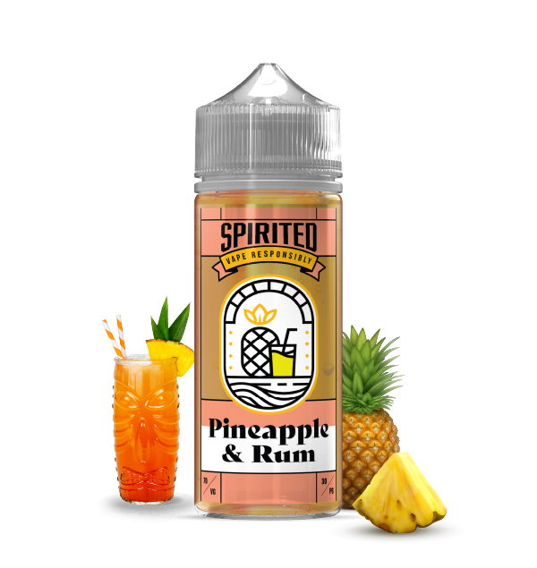 Image of Pineapple & Rum 70/30 E-Liquid Spirited
