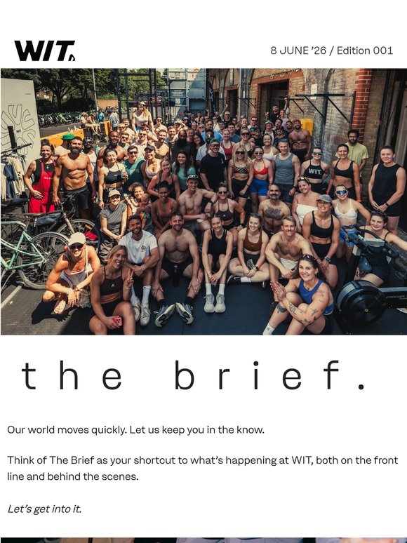 The Brief: Edition 001