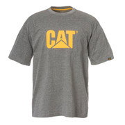 Caterpillar Trademark Logo T-Shirt - Heather Grey