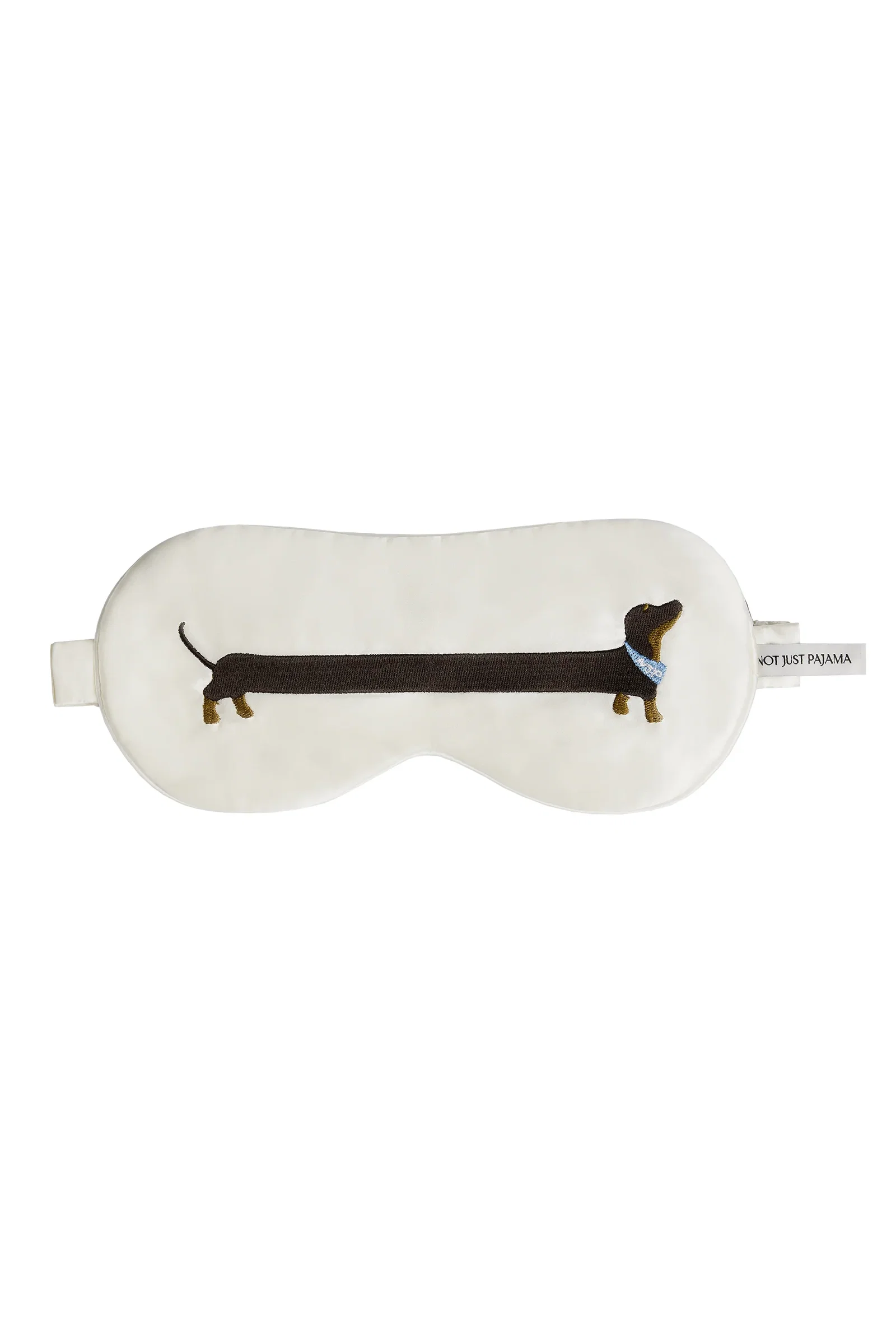 Dachshund Dream Silk Sleeping Eye Mask