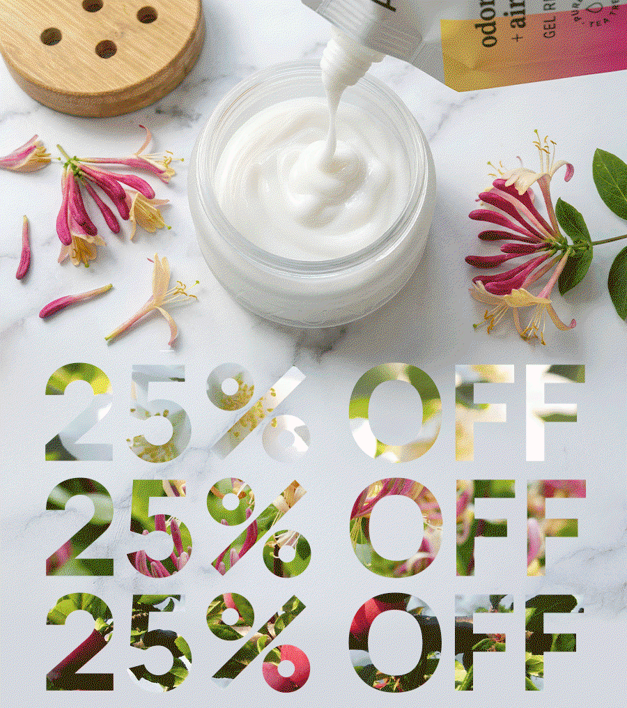 Sitewide sale 25% off, and introducing Honeysuckle