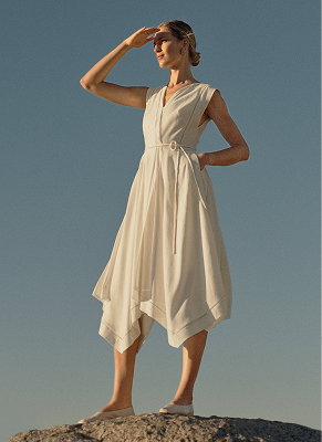 handkerchief hem dress