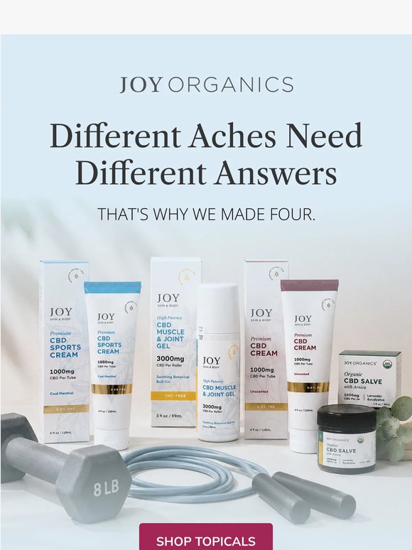 Your Sore Spots Deserve Better