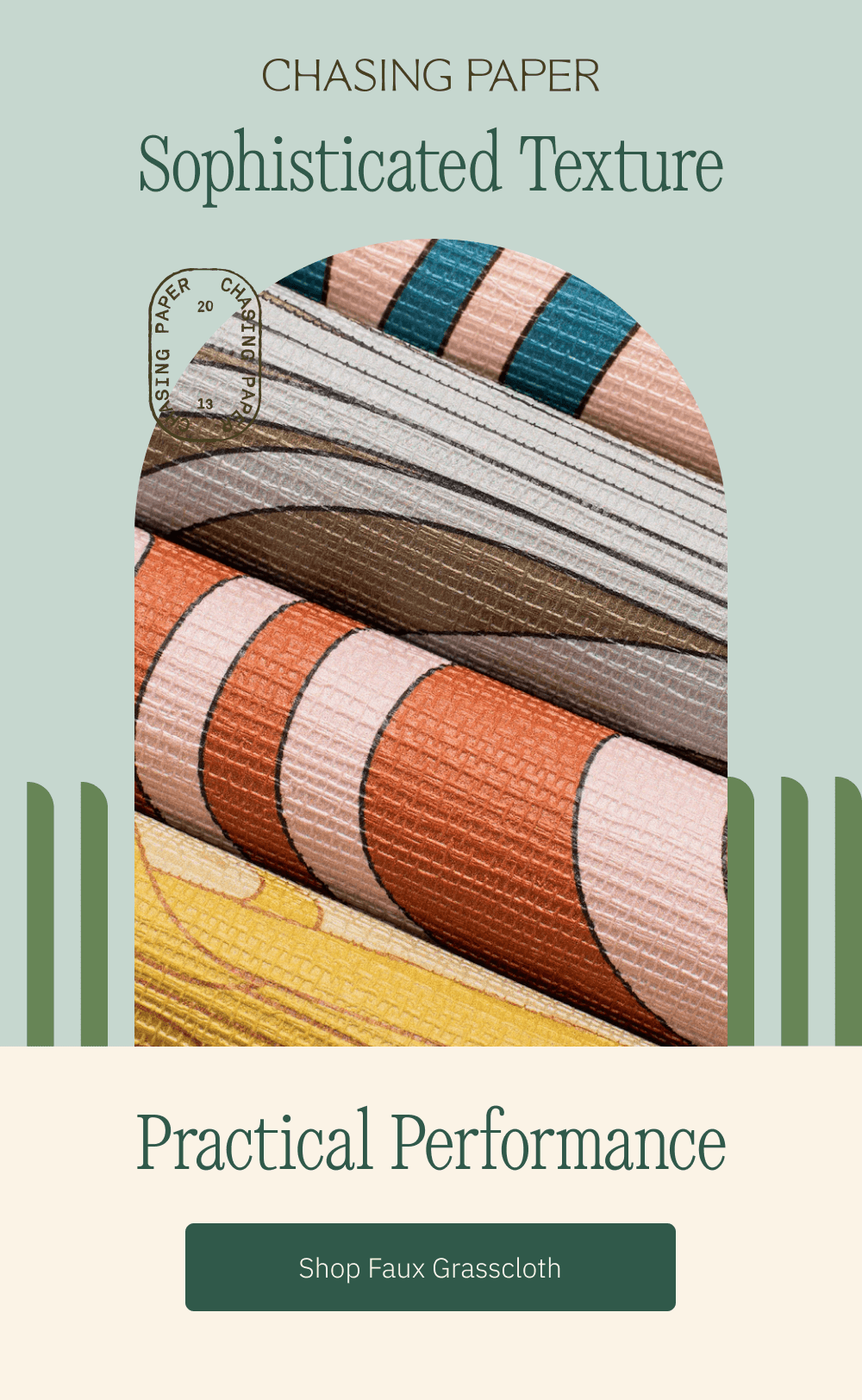 Sophisticated Texture  Practical Performance  Shop Faux Grasscloth