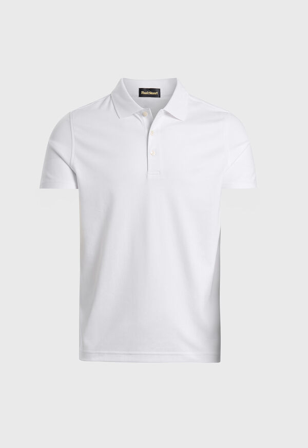 Image of PIMA COTTON INTERLOCK POLO